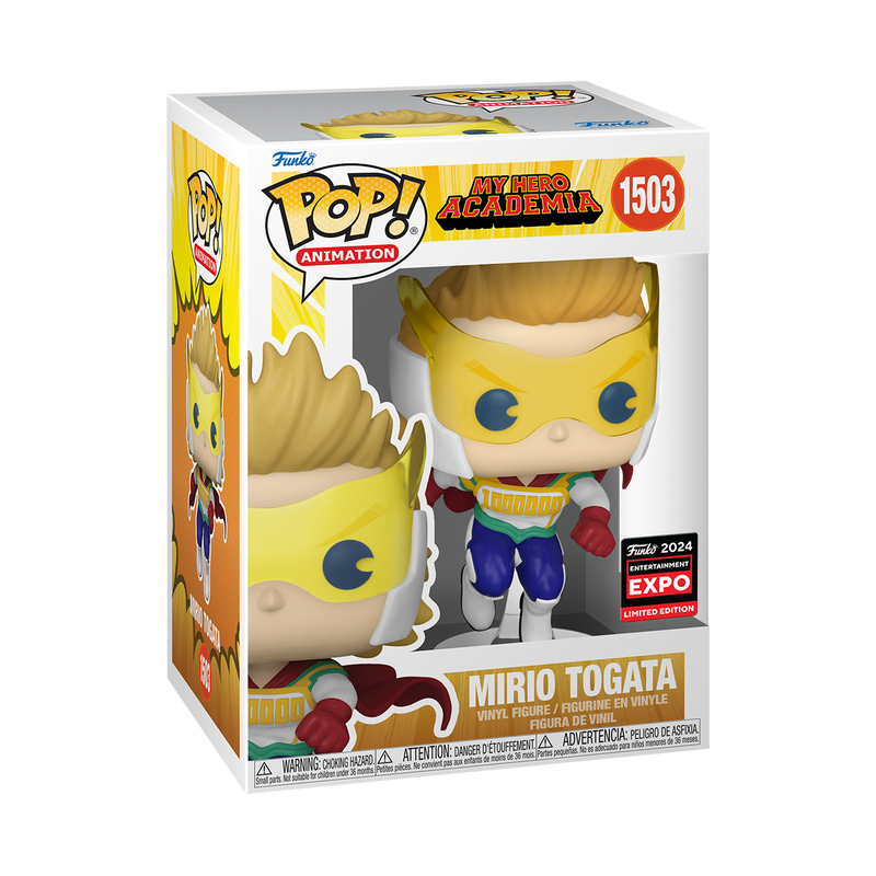 Funko Pop! My Hero Academia - Mirio Togata #1503 - C2E2 Shared Sticker