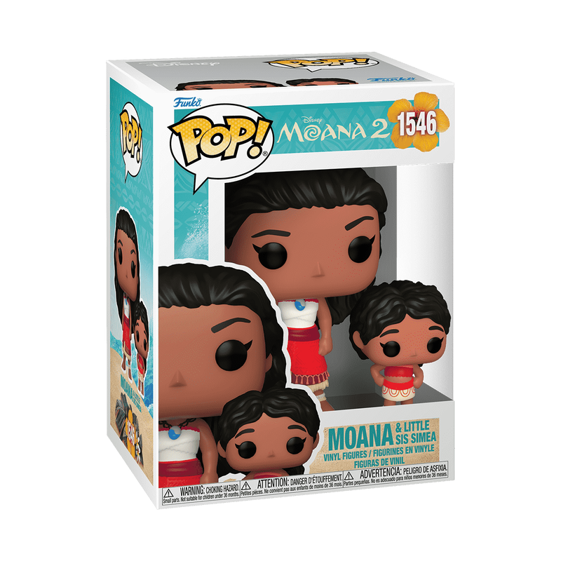 Funko Pop! Disney - Moana 2 - Moana & Little Sis Simea # 1546