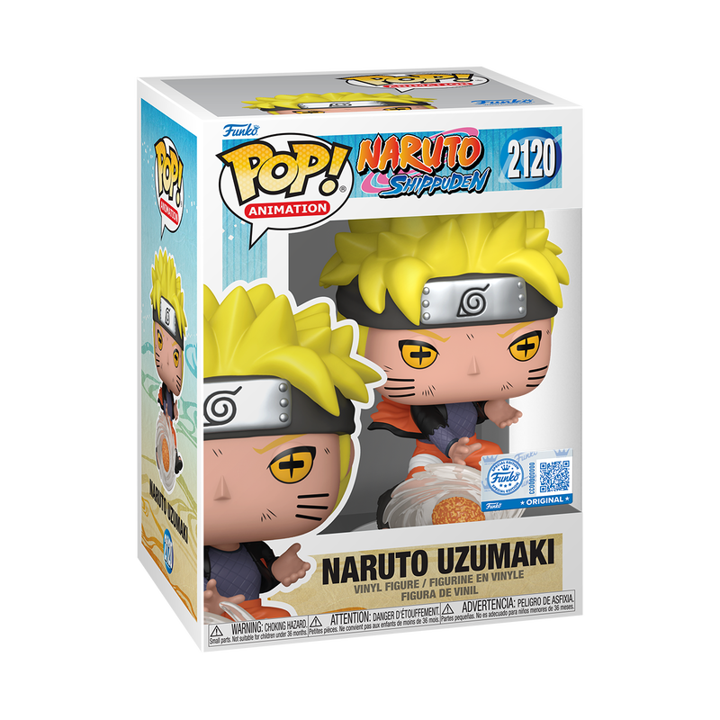 Funko Pop! Naruto Uzumaki (Lava Release Rasenshuriken) #2120 Funko Web Exclusive *PRE-ORDER*