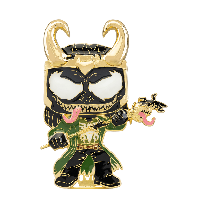 Funko Pop! Pin - Venomized Loki #16 (4 inches)