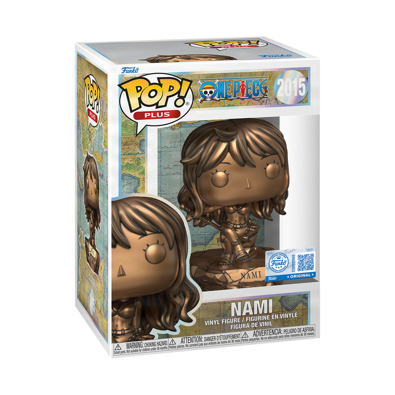 Funko Pop Puls One Piece Nami Statue (Bronze) #2015 w/Protector *PRE-ORDER*