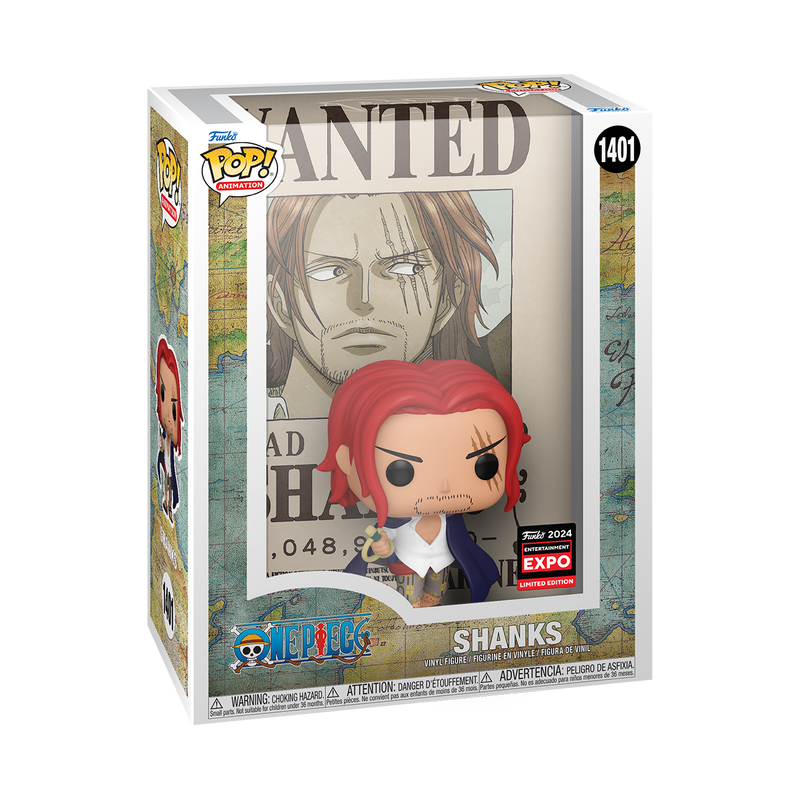 Funko Pop! One Piece - Shanks (C2E2) Share Sticker