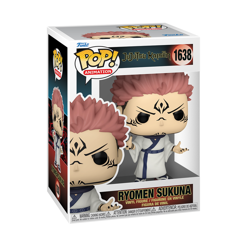 Funko Pop! Jujutsu Kaisen Ryomen Sukuna Vinyl Figure #1638