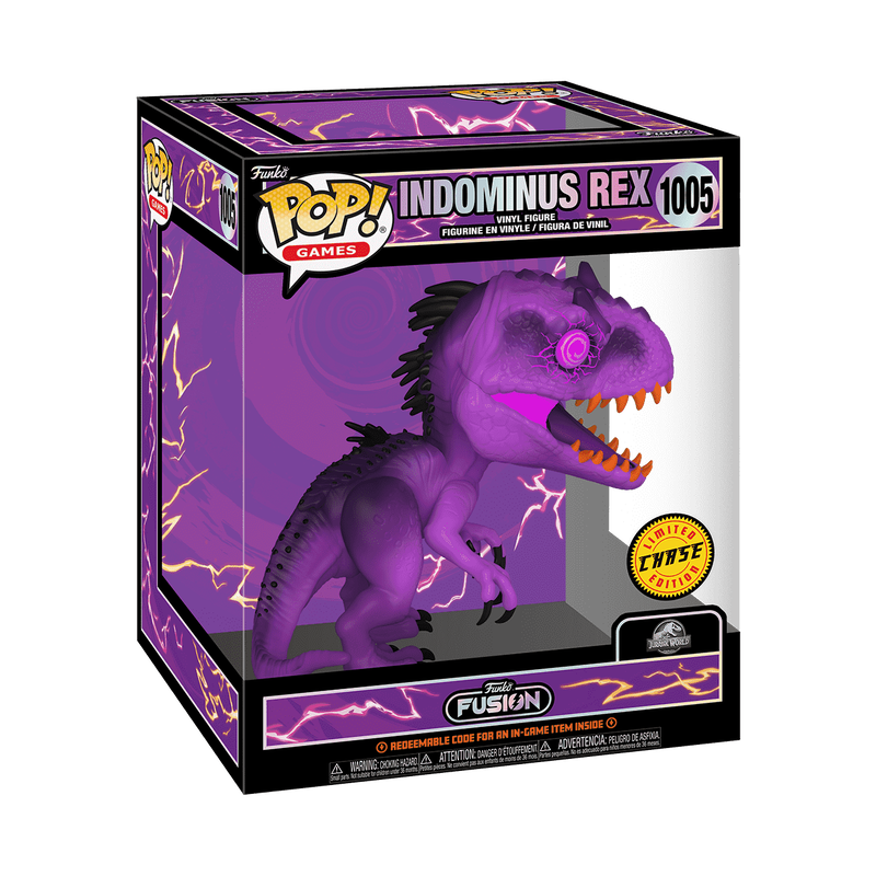 Funko Fusion Indominus Rex Super Funko Pop! Vinyl Figure *CHASE*