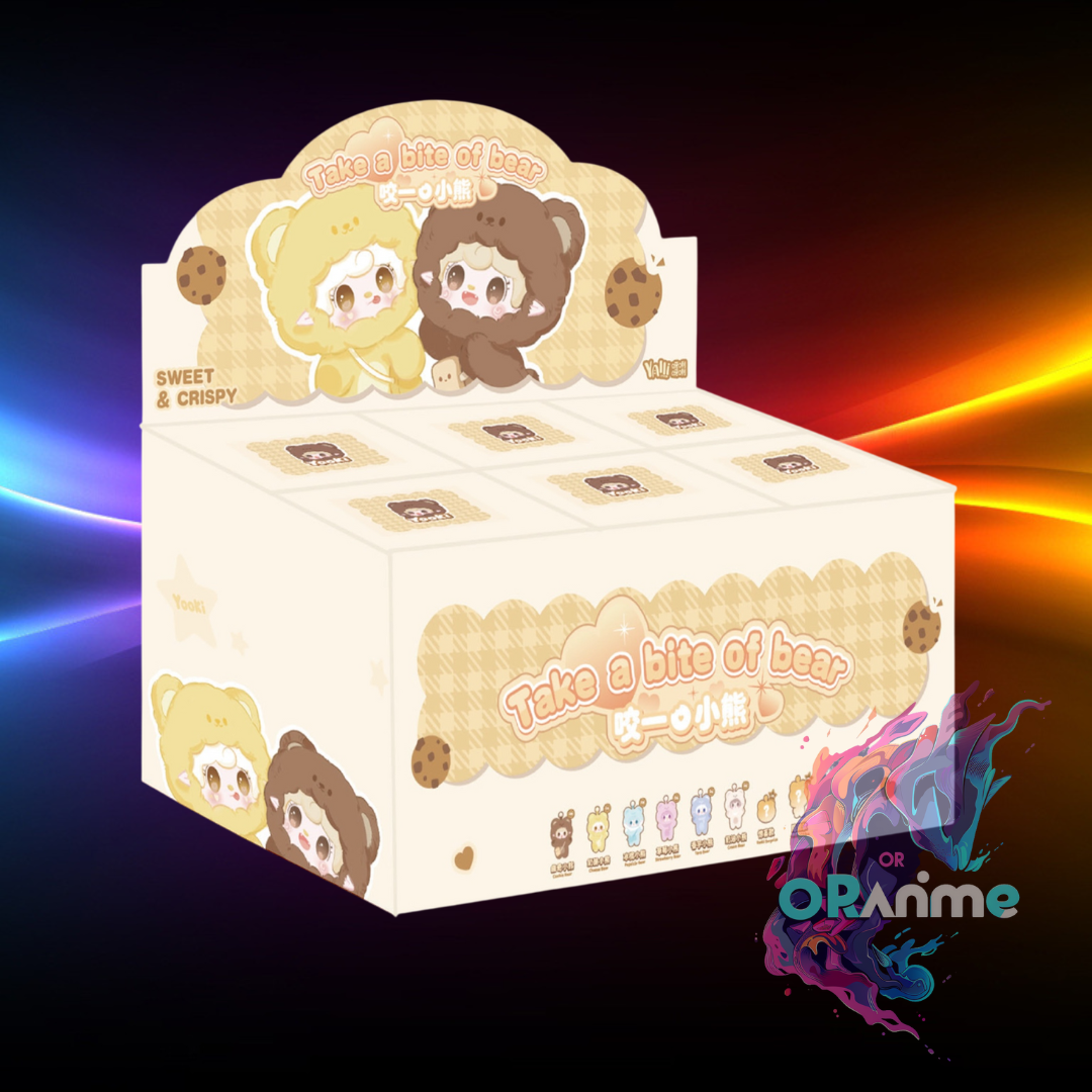 Yooki V4 Take A Bite Of Bear Series Plush Blind Box