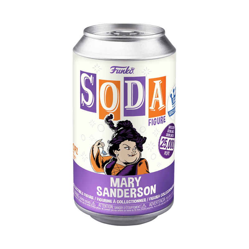 Funko Soda! Hocus Pocus - Translucent Red Mary Sanderson - *CHASE* LE 1/4100
