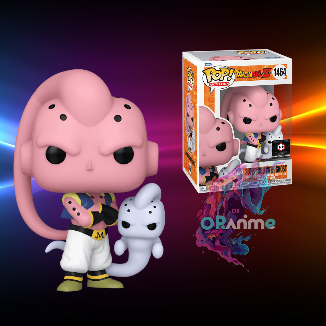 Funko Pop Dragon Ball Super - Buu with Ghost - #1464 - Chalice Collectibles Exclusive