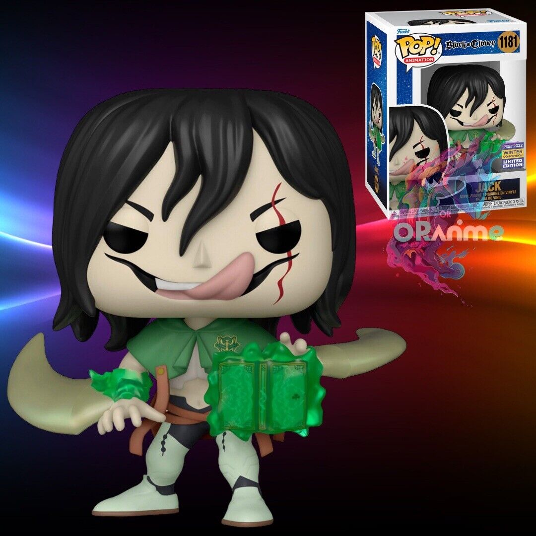 Funko Pop! Animation Black Clover - Jack #1181 - Winter Convention