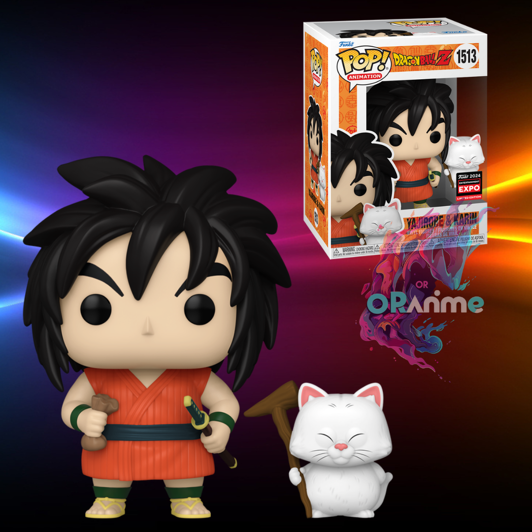 Funko Pop Dragon Ball Z - Yajirobe & Karin #1513 - C2E2 Shared Sticker