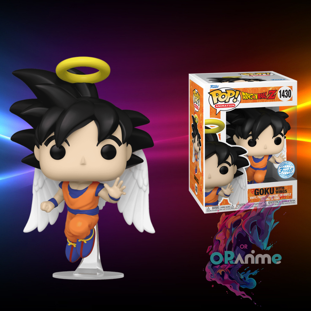 Funko Pop Dragon Ball Z - Goku with Wings Halo #1430 - Special Edition
