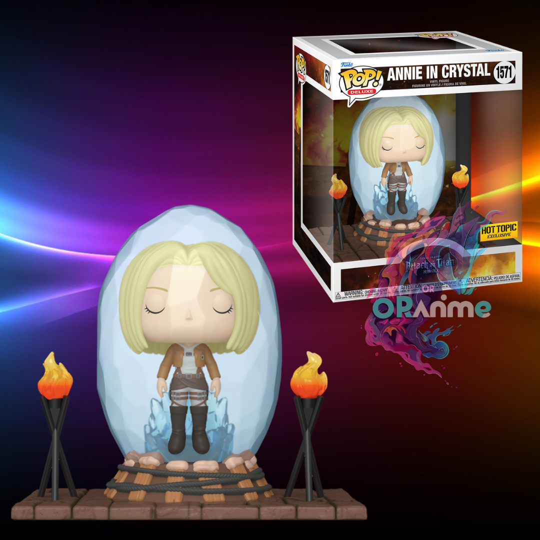 Funko Pop! Attack on Titan Final Season - Annie in Crystal #1571 - HOT TOPIC