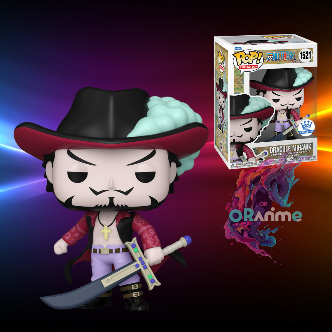 Funko Pop! One Piece - Dracule Mihawk #1521 Exclusive