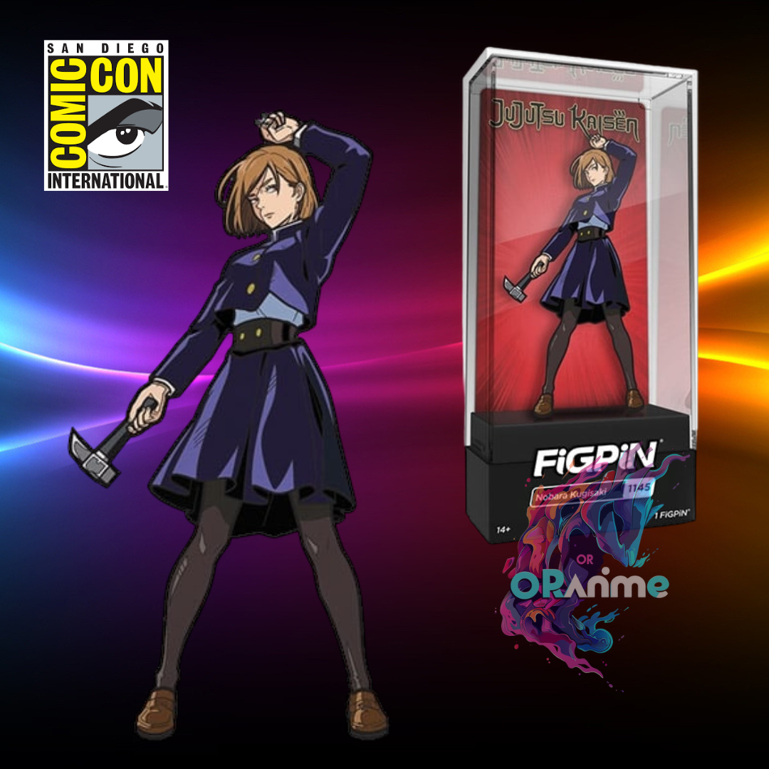 FiGPIN Jujutsu Kaisen Nobara With Hammer SDCC 2023 Exclusive # 1145 LE 1500