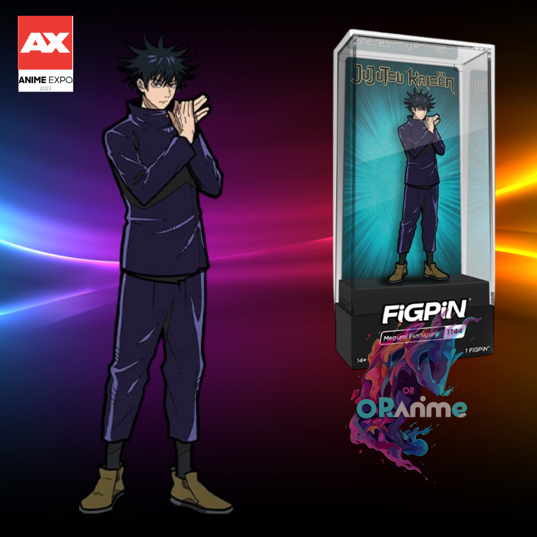 FiGPIN Jujutsu Kaisen Fushiguro Megumi Anime Expo 2023 # 1141 , LE1500