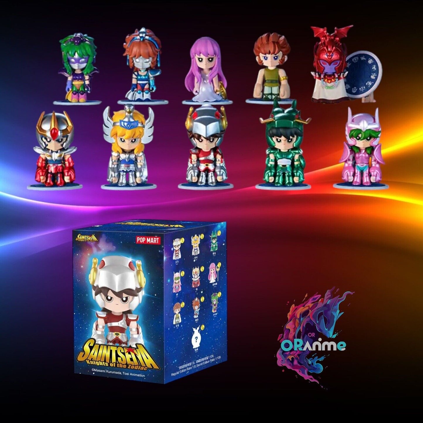 Pop Mart - Saint Seiya: Knight Of The Zodiac - 1 Blind Box