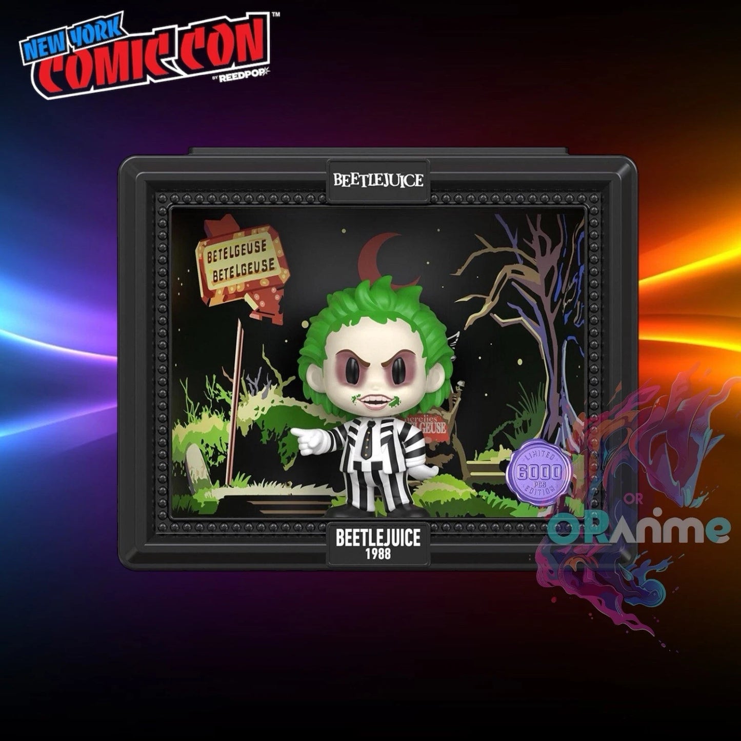 Thrilljoy PIX! Beetlejuice 1988 - LE 6000 NYCC 2024 Sticker Exclusive