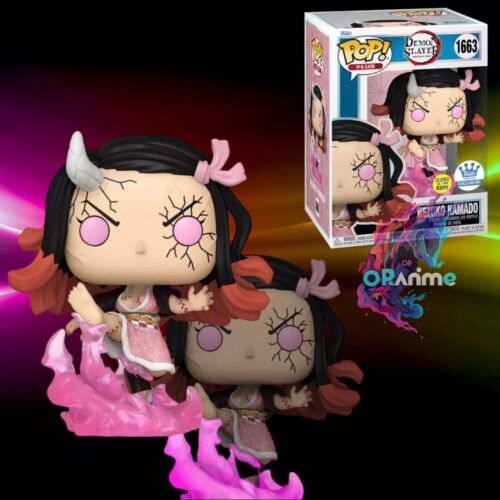Funko Pop! Plus Nezuko Kamado Blood Demon Art GITD # 1663 Funko Exclusive