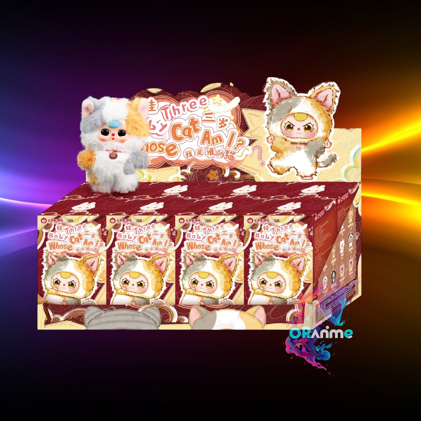 Baby Three Whose Cat Is This? Blind Box