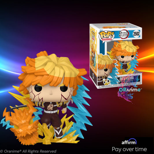 Funko Pop Premium Demon Slayer Zenitsu #2502 Movie 1 Infinity Castle *PRE-ORDER*