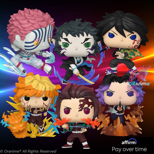 Funko Pop Demon Slayer Bundle (Set of 6) Movie 1 Infinity Castle *PRE-ORDER*