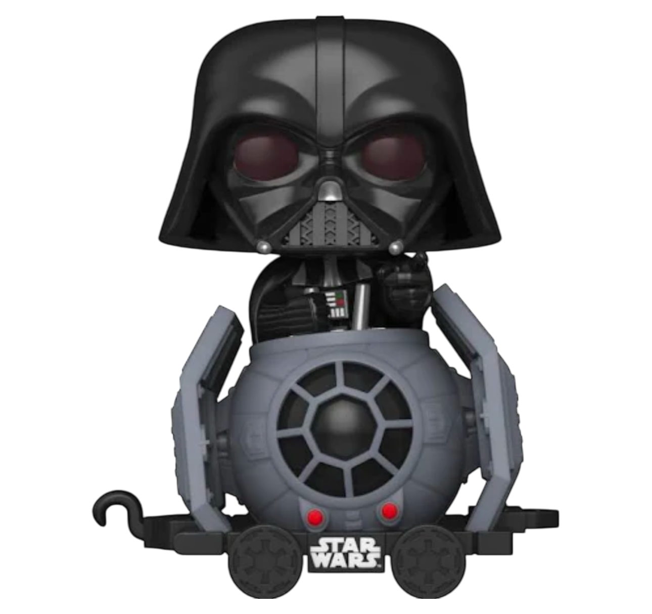 Funko Pop! Trains Star Wars Darth Vader on Tie Fighter #20 - D100 - Amazon Exclusive