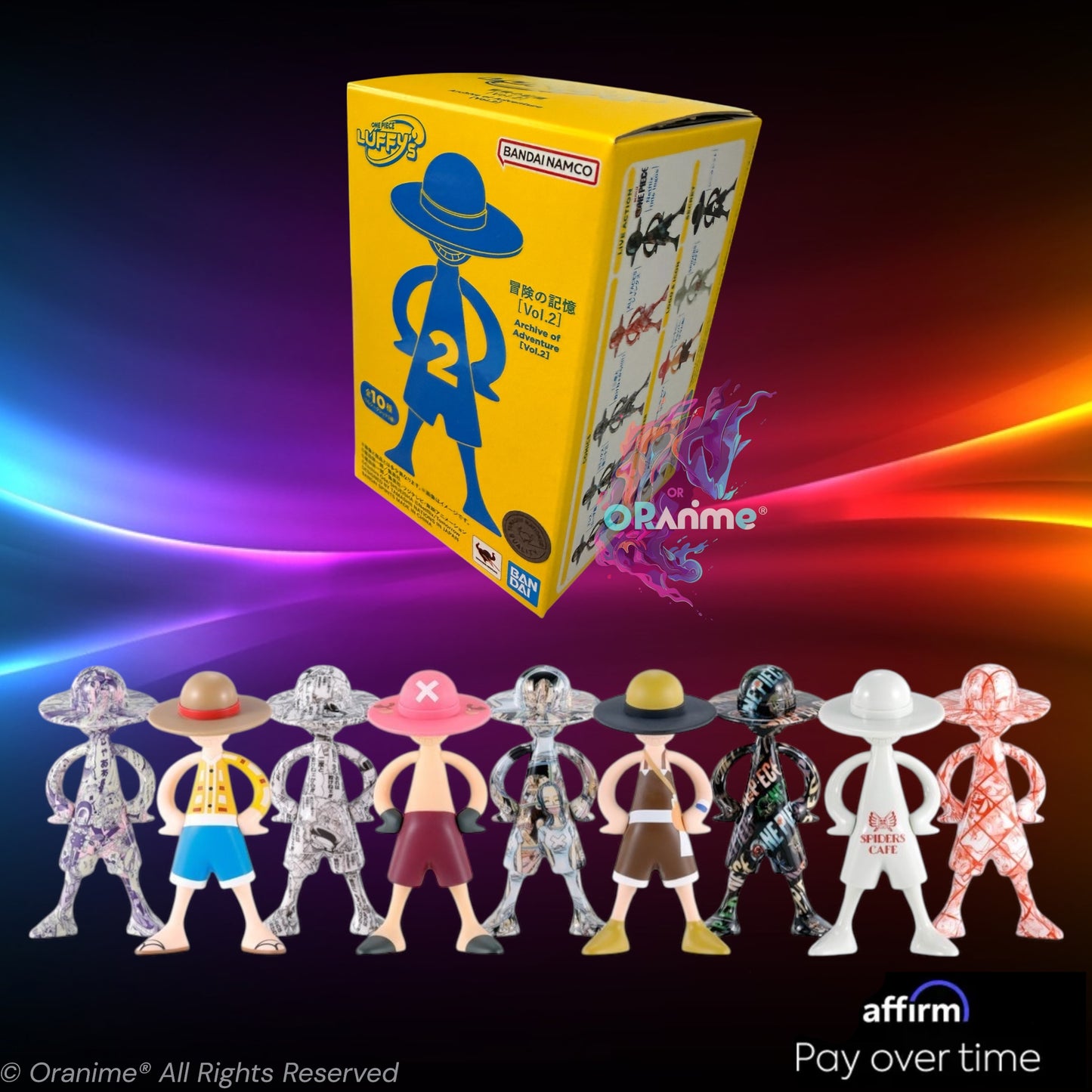 One Piece Luffy's Archive of Adventure Volume 2 Blind-Box Mini-Figure