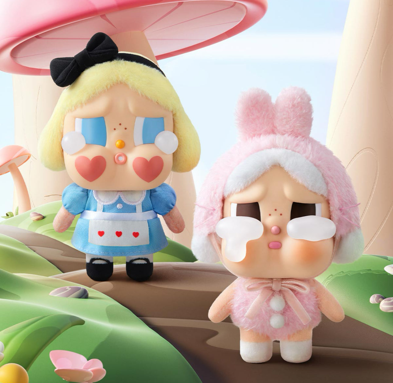 Pop Mart - Crybaby Crying Again Series Plush Pendant - 1 Blind Box