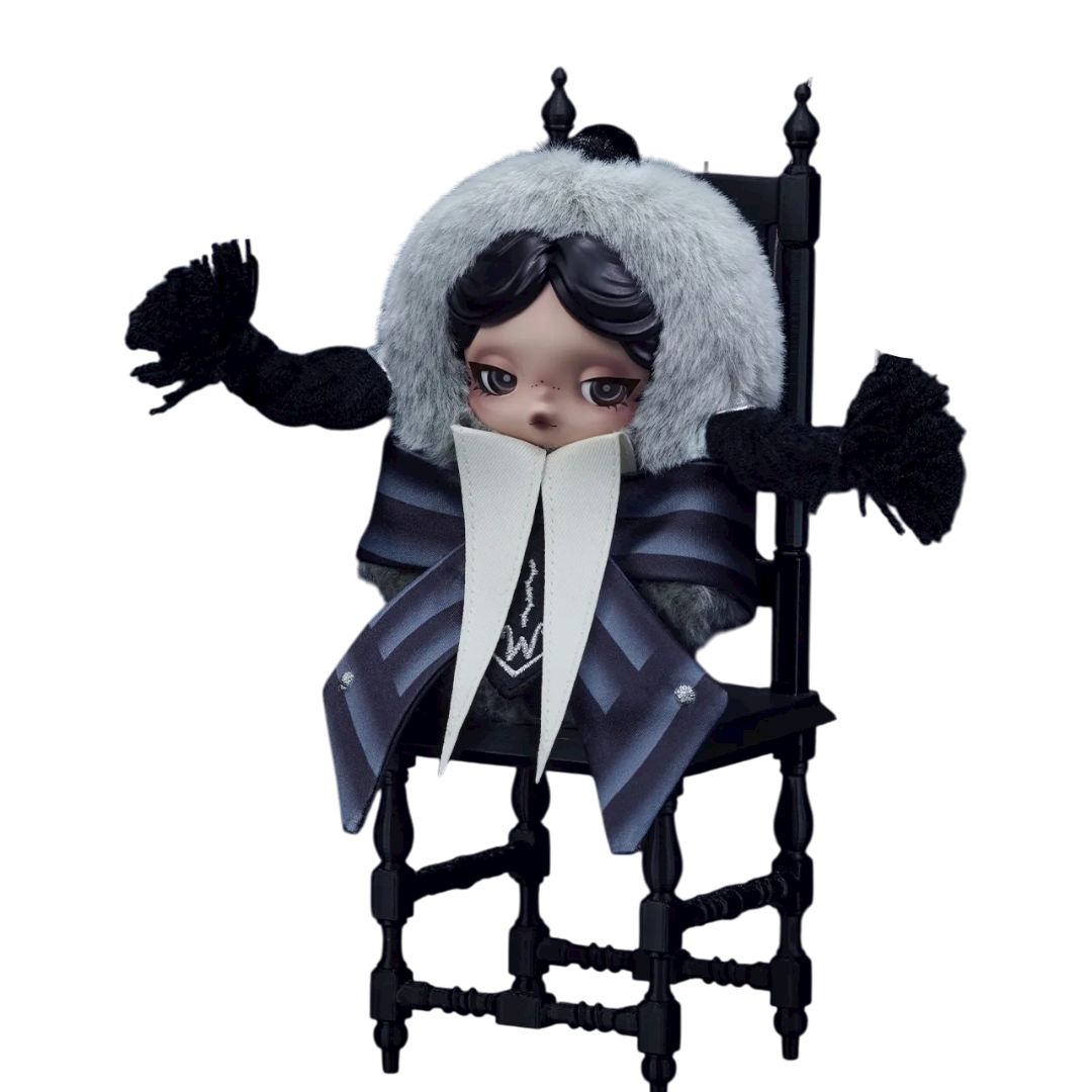 Pop Mart - Skullpanda x Wednesday (Neverland Academy Uniform Version)