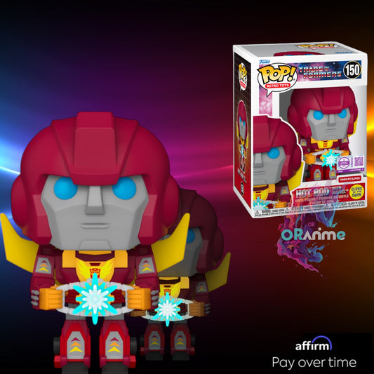 Funko Pop Transformer Hot Rod with Matrix (Glow in the Dark) #150 LE 7500 with Protector