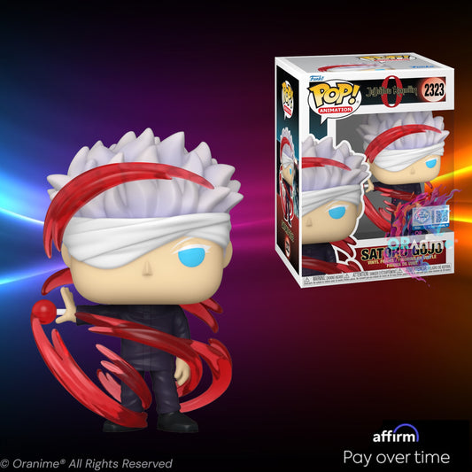 Funko Pop! Jujutsu Kaisen 0 Satoro Gojo (Red Energy) #2323 Exclusive