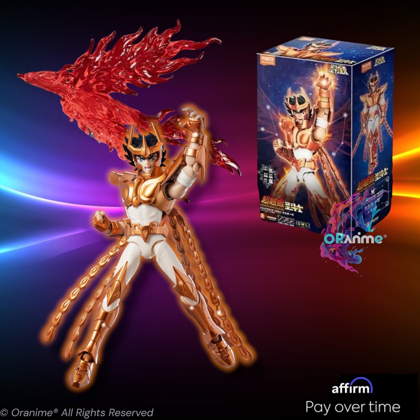 Blokees Saint Seiya Phoenix Ikki 🔥 Action Figure Champion Class assemble Model Kit *PRE-ORDER*