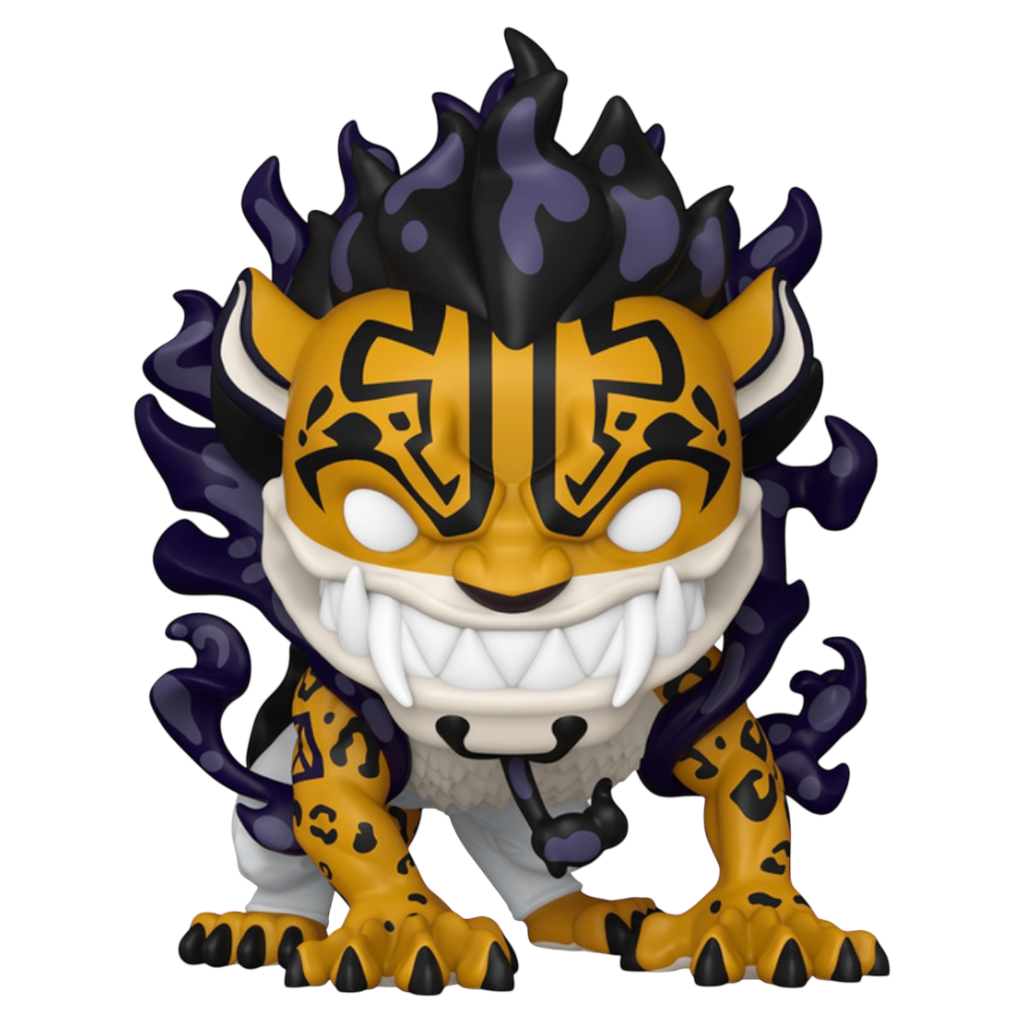 Funko Pop Plus One Piece Rob Lucci (Human Beast Form) #2140 NYCC 2025 Shared Sticker *PRE-ORDER*
