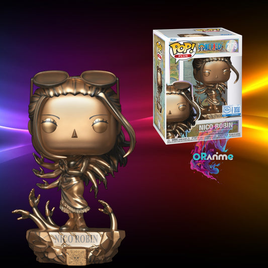 Funko Pop Puls One Piece Nico Robin Statue (Bronze) #2179 w/Protector *PRE-ORDER*