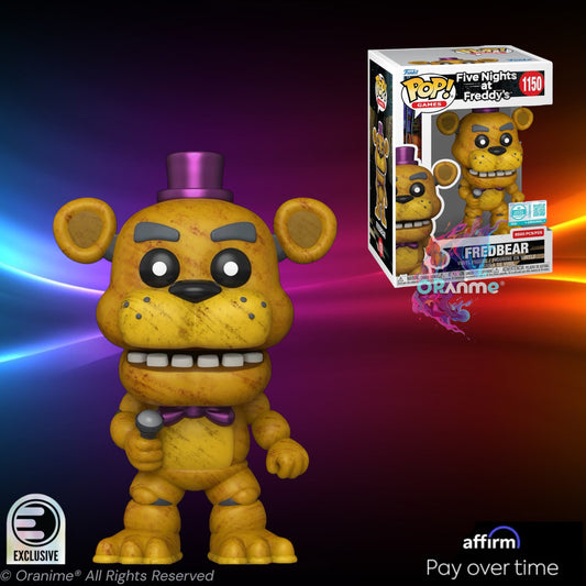 Funko Pop Five Nights at Freddy's Fredbear #1150 EE Exclusive LE 9500