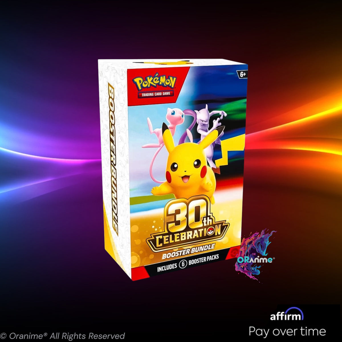 Pokémon TCG: 30th Celebration Booster. English, Factory Sealed, Official Pokémon TCG Product.