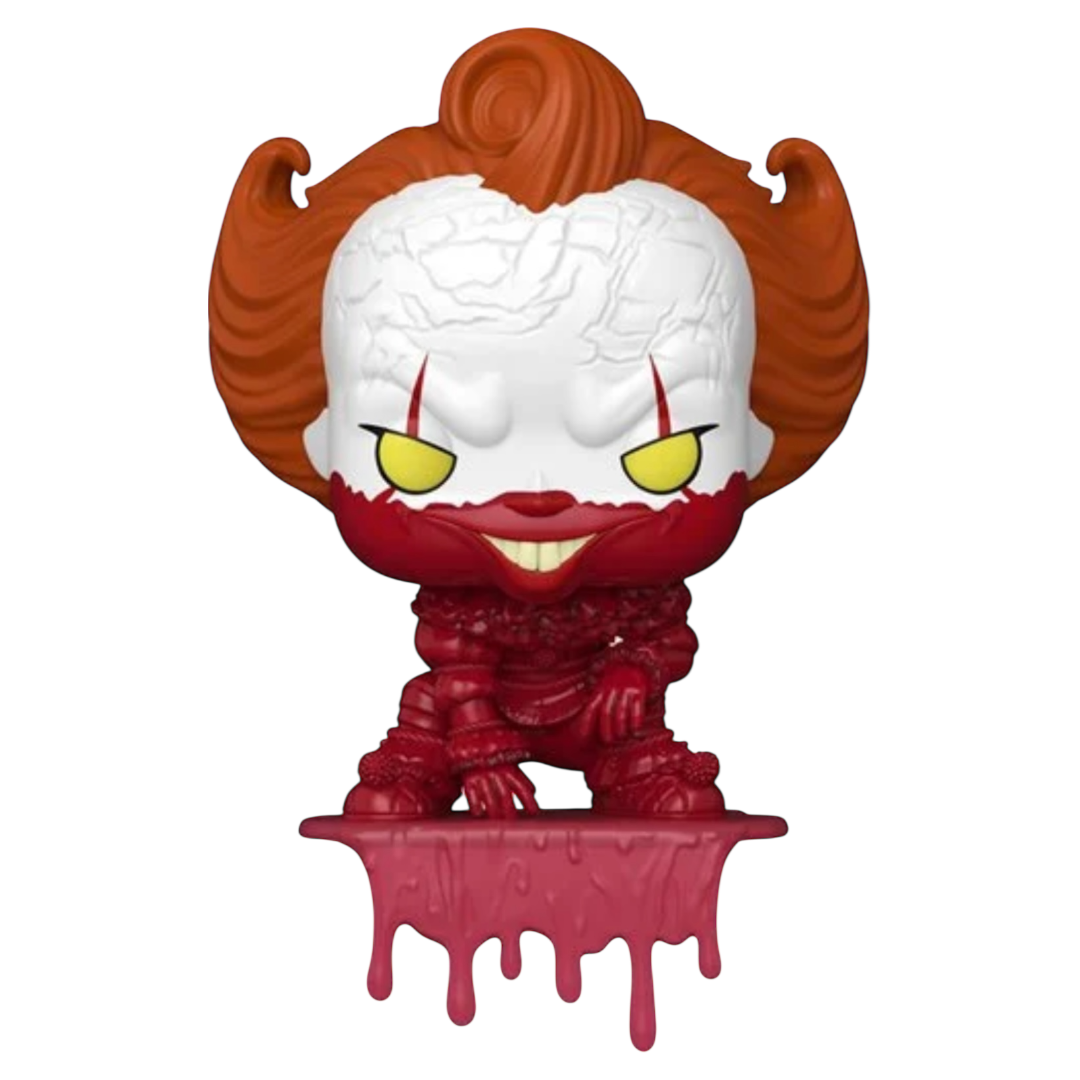 Funko Pop! It: Welcome to Derry Pennywise Bloody Shelf Sitter #1866 EE Exclusive