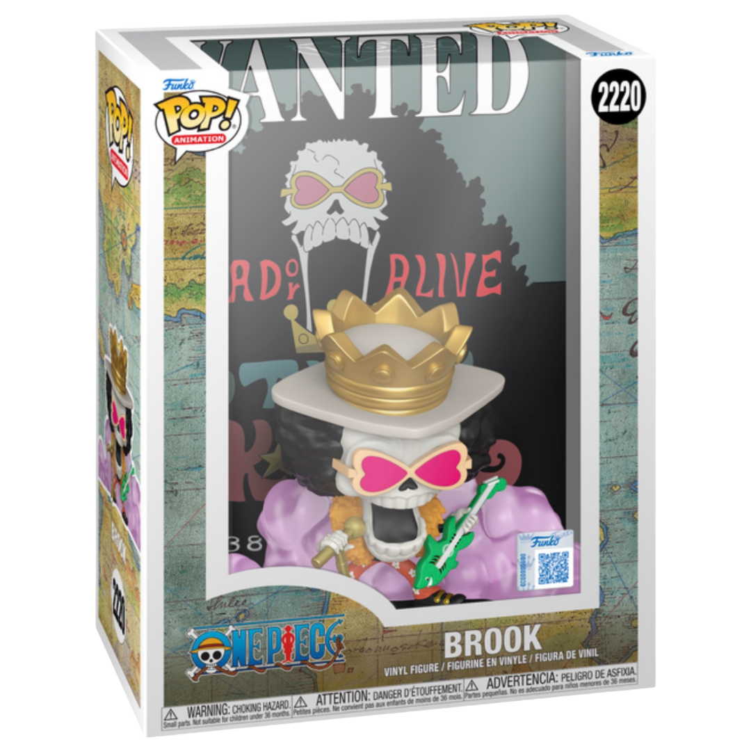 Funko Pop Wanted Poster One Piece Brook #2020 Exclusive
