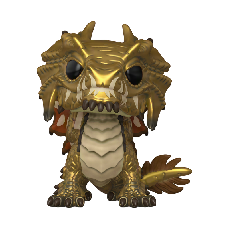 Funko Pop Brass Dragon Wyrmling #1201 2026 Spring Convention Share Sticker LE 8000 Exclusive