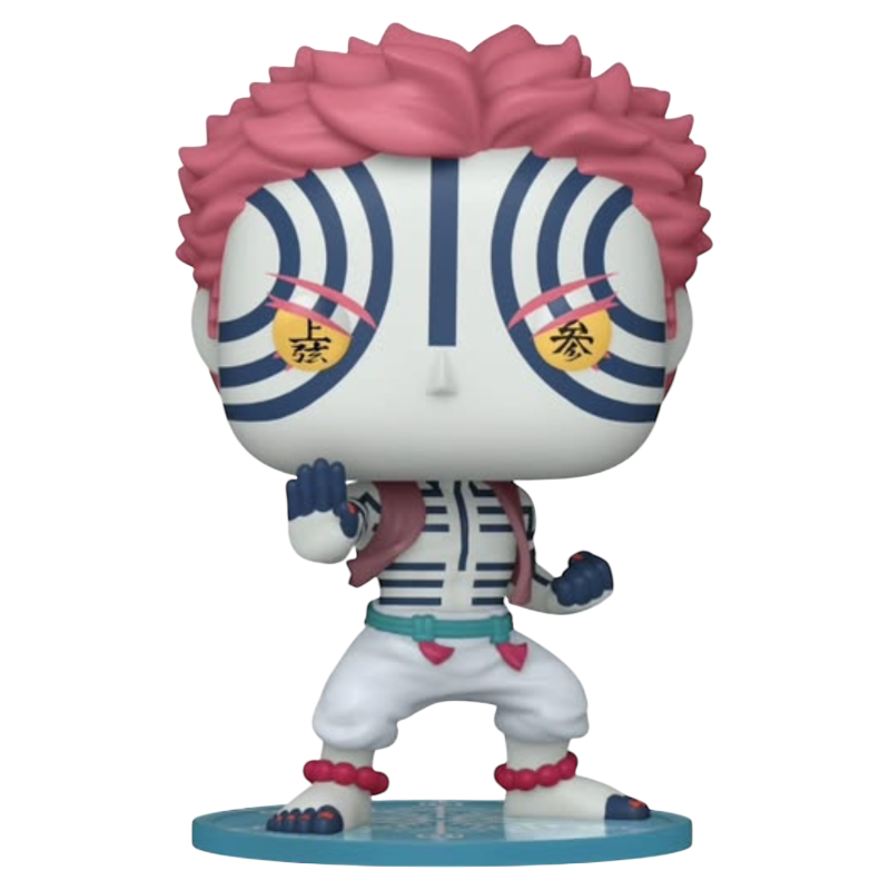 Funko Pop! Demon Slayer Bundle of 5 – Akaza, Doma, Tanjiro (Dancing Flash), Nezuko (No Muzzle) ,& Chachamaru *PRE-ORDER*