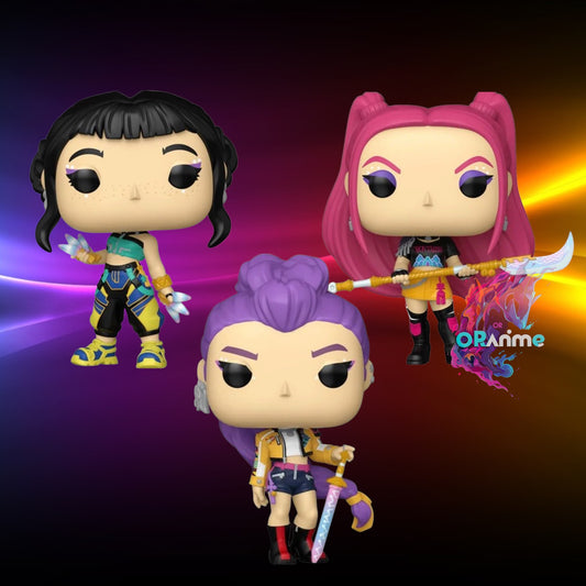 Funko Pop! - KPop Demon Hunters Bundle of 3 (Rumi, Zoey, Mira) *PRE-ORDER*
