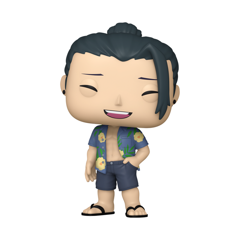 Funko Pop! Jujutsu Kaisen Suguru Geto (Beach Outfit) #1960 Shared Stickert Anime Expo
