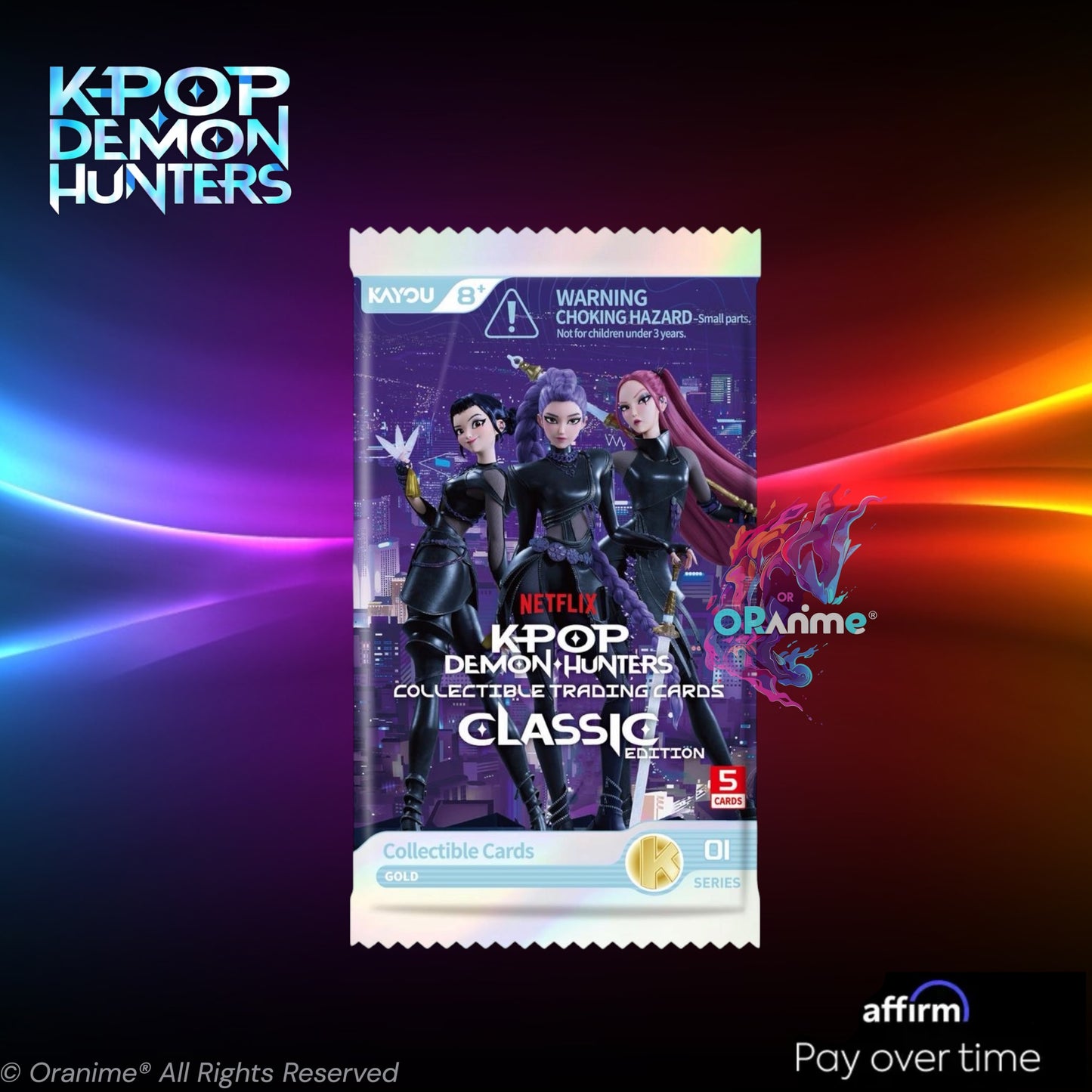 Kayou KPop Demon Hunters World Tour Classic Edition Series Collectible Cards Booster Box *PRE-ORDER*