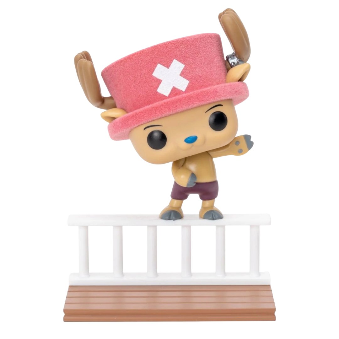 Funko Pop One Piece EE Exclusive Straw Hat Crew Tony Tony Chopper (Flocked) #2332