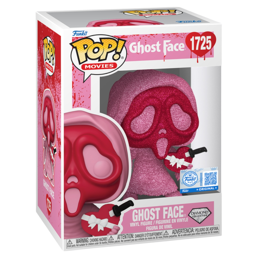 Funko Pop Ghost Face (Valentine) Dimond Collection #1725 Exclusive