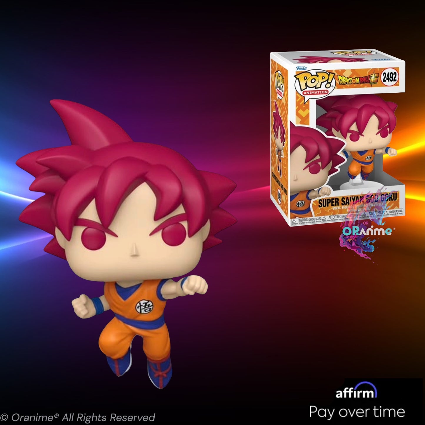 Funko Pop Dragon Ball Z (Frizea Saga) Super Saiyan Goku #2492 *PRE-ORDER*