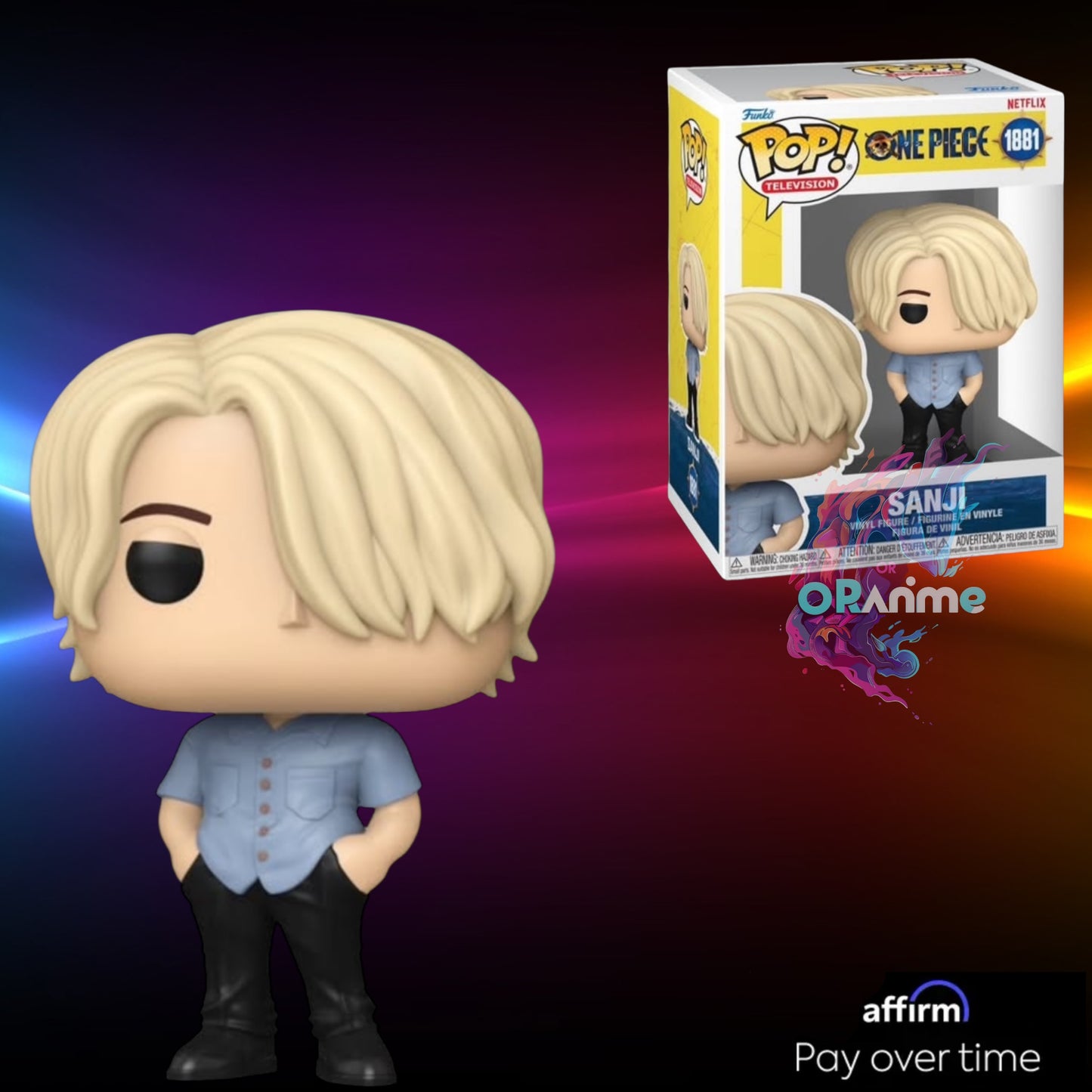Funko Pop! One Piece Live Action Sanji #1881