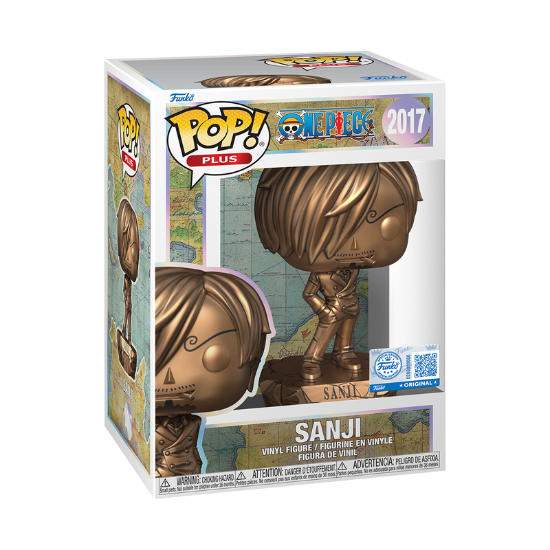 Funko Pop Puls One Piece Sanji Statue (Bronze) #2017 w/Protector *PRE-ORDER*