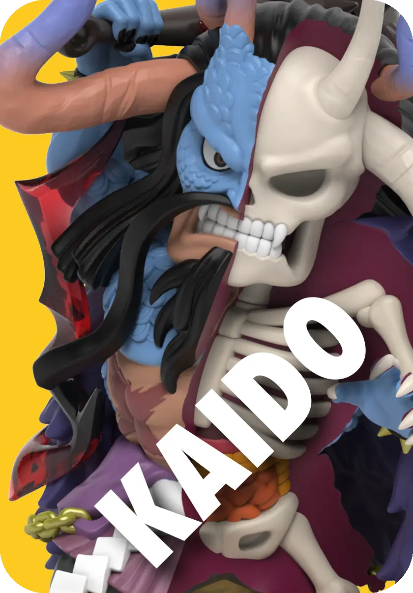 Mighty Jaxx - Freeny's Hidden Dissectibles: One Piece - Wano Arc Edition - 1 Blind Box Figure