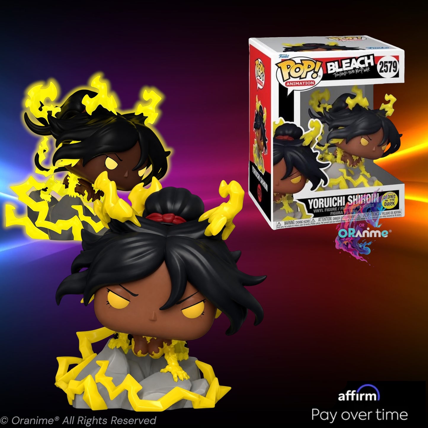 Funko Pop! Premium Bleach: Thousand Year Blood War Yoruichi # Glow-in-the-Dark *PRE-ORDER*