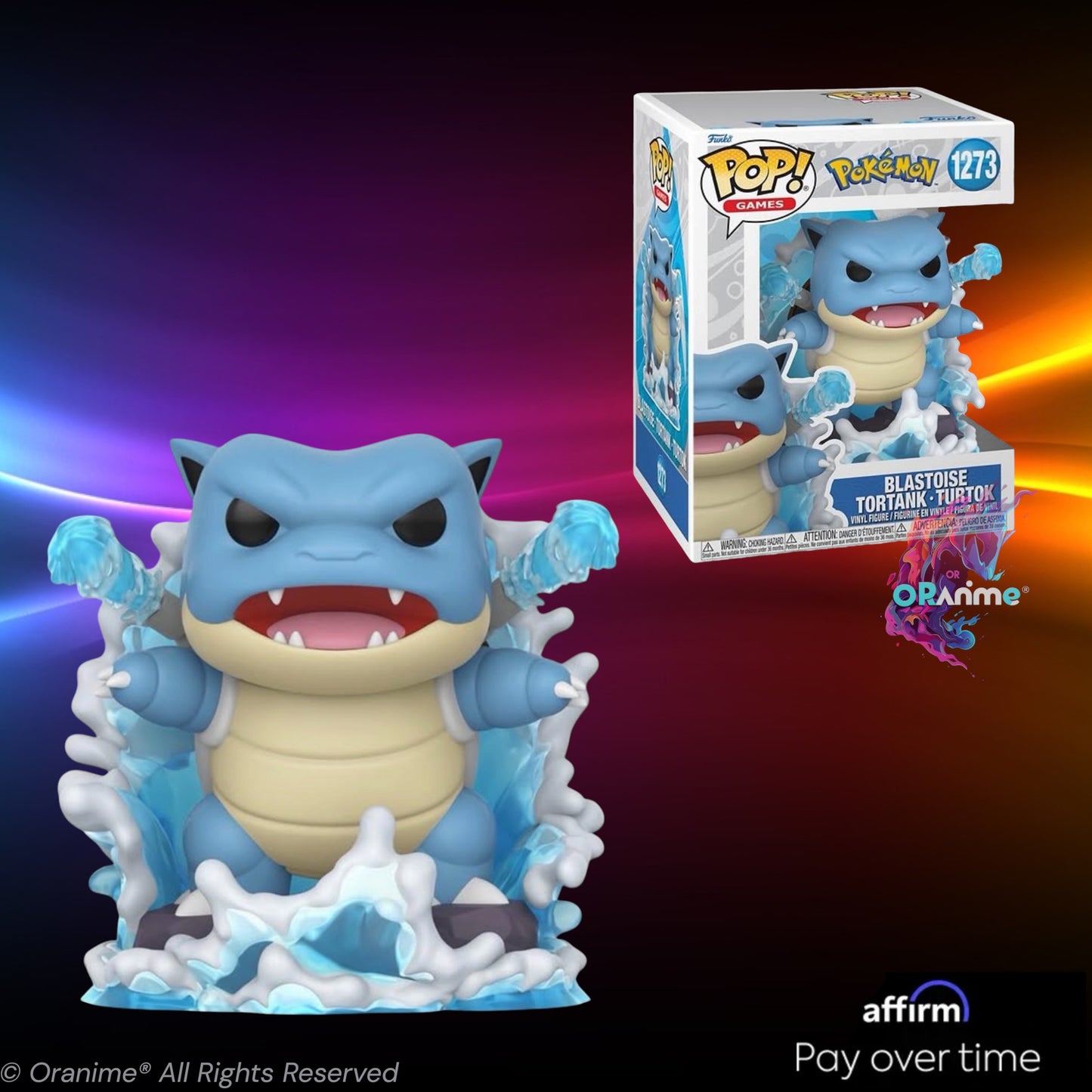 Funko Pop Premium Pokemon Blastoise #11 *PRE-ORDER*